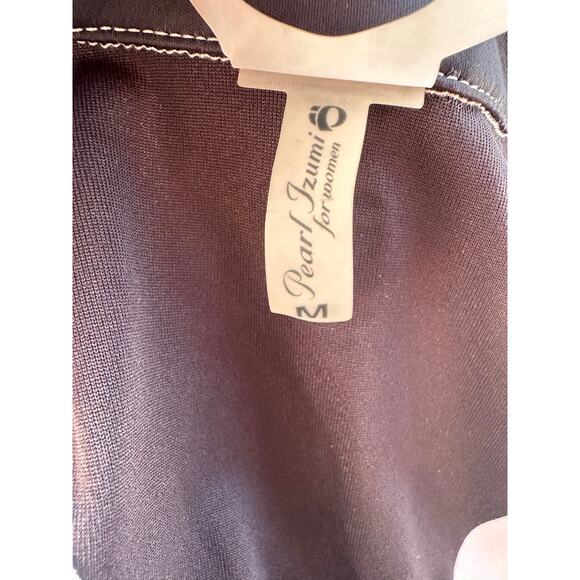 PEARL IZUMI Women's White Workout Quarter Zip 100% Polyester Top - Picture 7 of 8